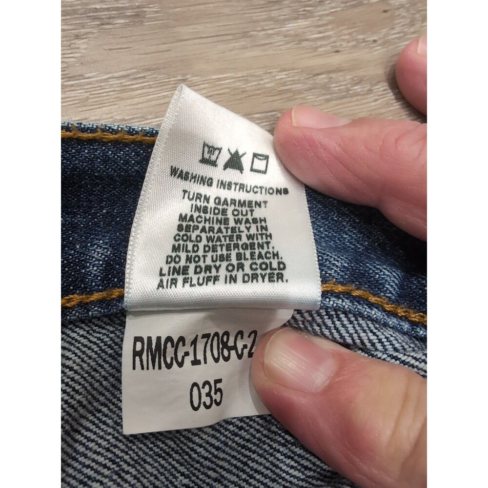 CINCH MEN'S BLUE JEANS RELAXED FIT GREEN LABEL DENIM SIZE 42X32 - Picture 11 of 16